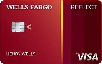 Wells Fargo Reflect Visa credit card from Wells Fargo Bank