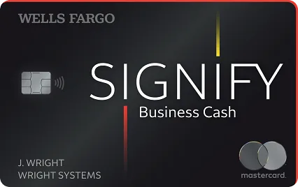 Wells Fargo Signify Business Cash credit card from Wells Fargo Bank