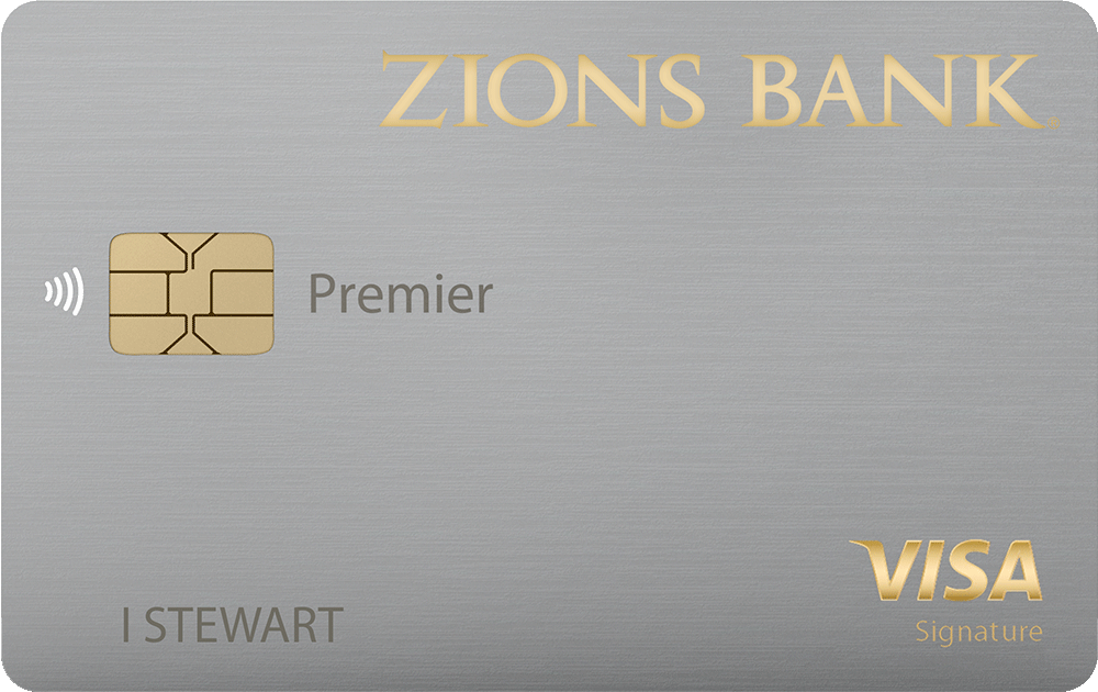 Our suite of premium Visa credit card from Zions Bancorporation